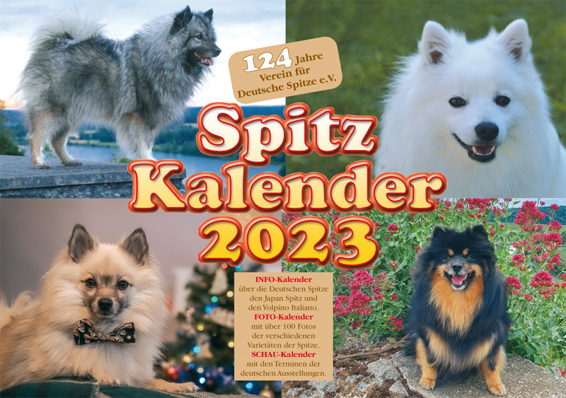 Der Spitz Kalender 2023